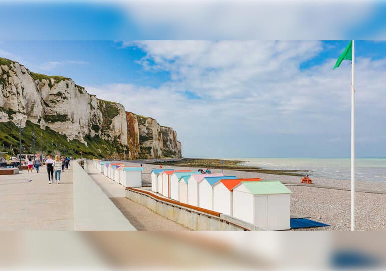 Maison De Charme A Dieppe, Confort Et Loisirs Esterno foto