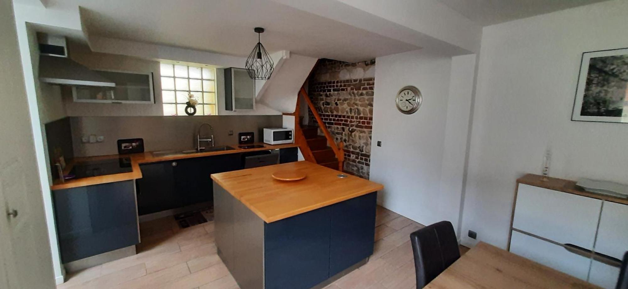 Maison De Charme A Dieppe, Confort Et Loisirs Esterno foto