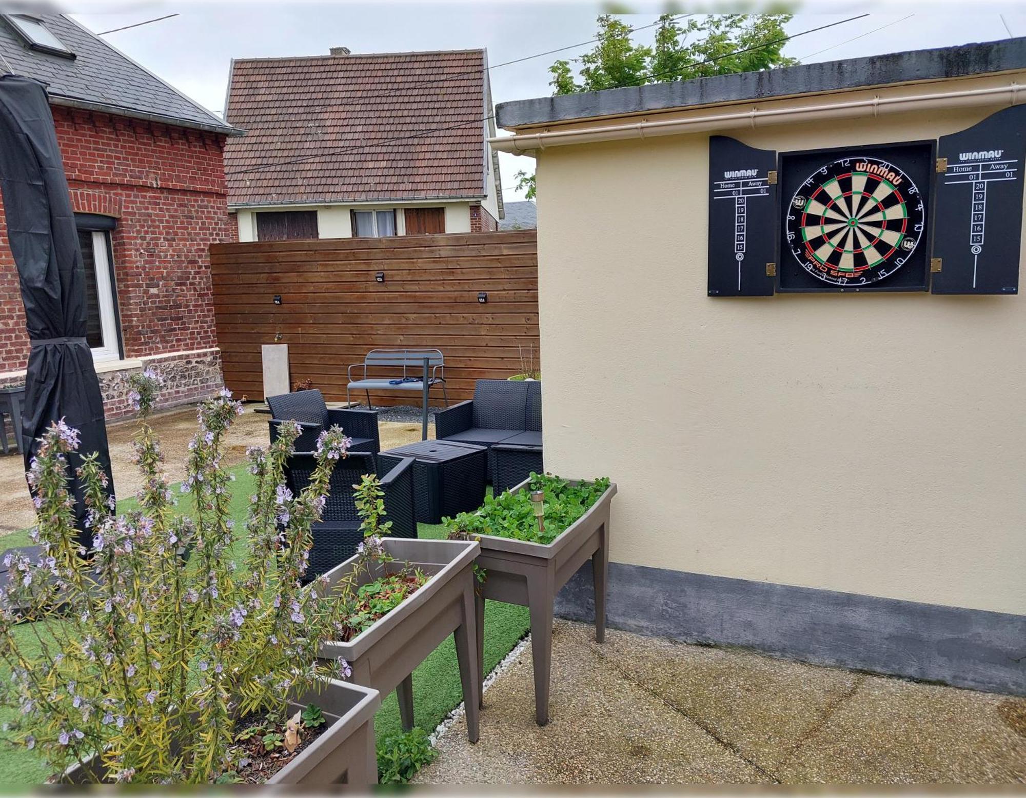 Maison De Charme A Dieppe, Confort Et Loisirs Esterno foto